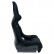 Sports seat 'BS7' - Black - Fixed polyester backrest, Thumbnail 4
