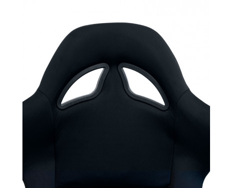 Sports seat 'BS7' - Black - Fixed polyester backrest, Image 8