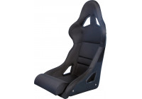 Sports seat 'BS8' - Black - Fixed polyester backrest