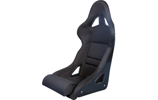 Sports seat 'BS8' - Black - Fixed polyester backrest