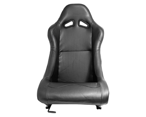 Sports seat 'BW' - Black Artificial leather - Fixed backrest - incl. slides, Image 3