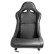 Sports seat 'BW' - Black Artificial leather - Fixed backrest - incl. slides, Thumbnail 3