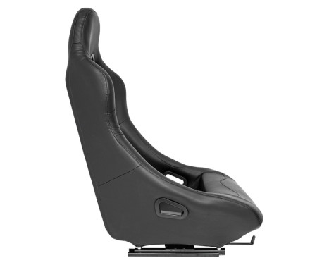 Sports seat 'BW' - Black Artificial leather - Fixed backrest - incl. slides, Image 4