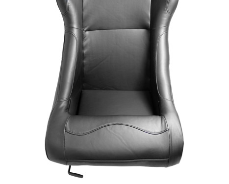 Sports seat 'BW' - Black Artificial leather - Fixed backrest - incl. slides, Image 5