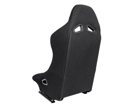 Sports seat 'BW' - Black - Fixed backrest - incl. slides, Image 2