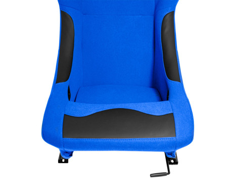 Sports seat 'BW' - Blue - Fixed backrest - incl. slides, Image 5