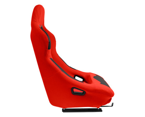 Sports seat 'BW' - Red - Fixed backrest - incl. slides, Image 4