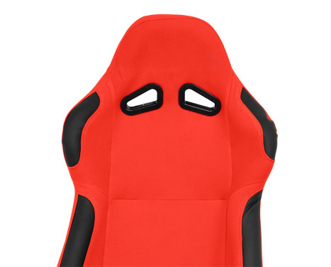 Sports seat 'BW' - Red - Fixed backrest - incl. slides, Image 6