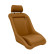 Sports seat 'Classic' - Beige Artificial leather - Fixed backrest + Headrest - incl. sleds