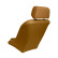 Sports seat 'Classic' - Beige Artificial leather - Fixed backrest + Headrest - incl. sleds, Thumbnail 2