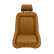 Sports seat 'Classic' - Beige Artificial leather - Fixed backrest + Headrest - incl. sleds, Thumbnail 3