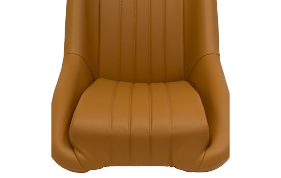 Sports seat 'Classic' - Beige Artificial leather - Fixed backrest + Headrest - incl. sleds, Image 8