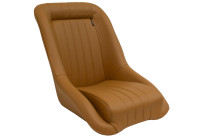 Sports seat 'Classic' - Beige Artificial leather - Fixed backrest - incl. sleds