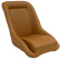 Sports seat 'Classic' - Beige Artificial leather - Fixed backrest - incl. sleds