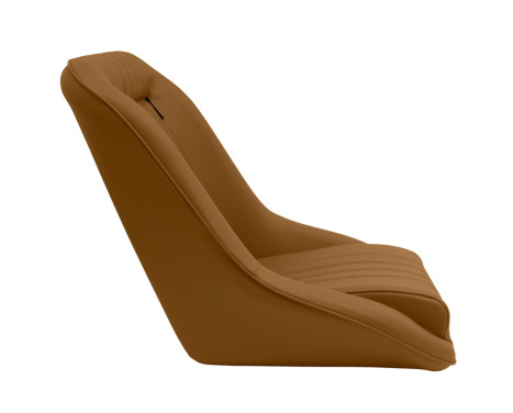 Sports seat 'Classic' - Beige Artificial leather - Fixed backrest - incl. sleds, Image 4