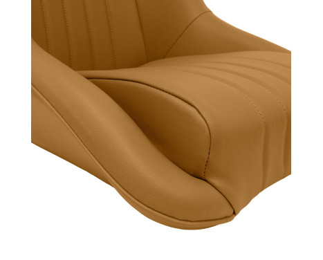 Sports seat 'Classic' - Beige Artificial leather - Fixed backrest - incl. sleds, Image 5