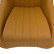 Sports seat 'Classic' - Beige Artificial leather - Fixed backrest - incl. sleds, Thumbnail 7