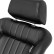 Sports seat 'Classic' - Black Artificial leather - Fixed backrest + Headrest - Incl. Slides, Thumbnail 4