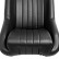 Sports seat 'Classic' - Black Artificial leather - Fixed backrest + Headrest - Incl. Slides, Thumbnail 6