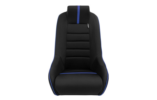 Sports seat 'Classic RS' - Black/Blue - Fixed backrest + Integrated headrest - incl. sled, Image 3