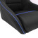 Sports seat 'Classic RS' - Black/Blue - Fixed backrest + Integrated headrest - incl. sled, Thumbnail 5