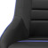 Sports seat 'Classic RS' - Black/Blue - Fixed backrest + Integrated headrest - incl. sled, Thumbnail 6