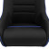 Sports seat 'Classic RS' - Black/Blue - Fixed backrest + Integrated headrest - incl. sled, Thumbnail 7