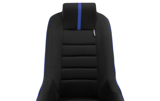 Sports seat 'Classic RS' - Black/Blue - Fixed backrest + Integrated headrest - incl. sled, Image 8