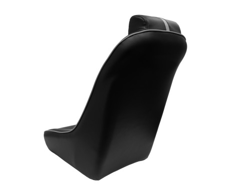 Sports seat 'Classic RS' - Black/Gray Artificial leather - Fixed backrest + Integrated headrest -, Image 2