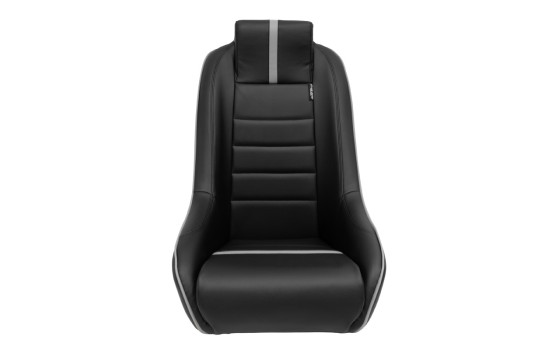 Sports seat 'Classic RS' - Black/Gray Artificial leather - Fixed backrest + Integrated headrest -, Image 3