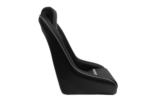 Sports seat 'Classic RS' - Black/Gray Artificial leather - Fixed backrest + Integrated headrest -, Image 4