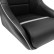 Sports seat 'Classic RS' - Black/Gray Artificial leather - Fixed backrest + Integrated headrest -, Thumbnail 5