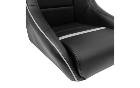 Sports seat 'Classic RS' - Black/Gray Artificial leather - Fixed backrest + Integrated headrest -, Image 5