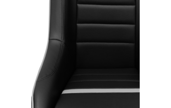 Sports seat 'Classic RS' - Black/Gray Artificial leather - Fixed backrest + Integrated headrest -, Image 6