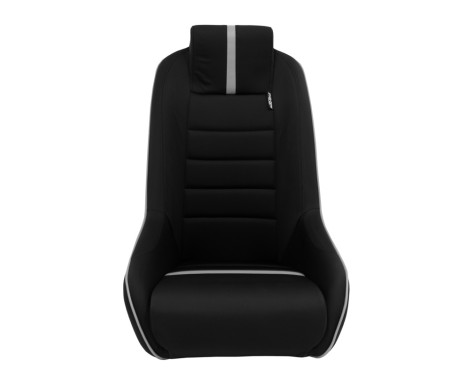 Sports seat 'Classic RS' - Black/Grey - Fixed backrest + Integrated headrest - incl. sled, Image 3