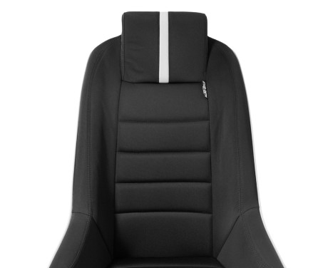 Sports seat 'Classic RS' - Black/Grey - Fixed backrest + Integrated headrest - incl. sled, Image 8