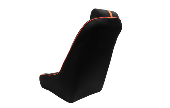 Sports seat 'Classic RS' - Black/Red - Fixed backrest + Integrated headrest - incl. sleds, Image 2