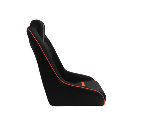 Sports seat 'Classic RS' - Black/Red - Fixed backrest + Integrated headrest - incl. sleds, Image 4