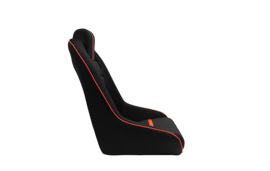 Sports seat 'Classic RS' - Black/Red - Fixed backrest + Integrated headrest - incl. sleds, Image 4