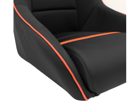 Sports seat 'Classic RS' - Black/Red - Fixed backrest + Integrated headrest - incl. sleds, Image 5