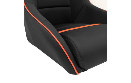 Sports seat 'Classic RS' - Black/Red - Fixed backrest + Integrated headrest - incl. sleds, Image 5