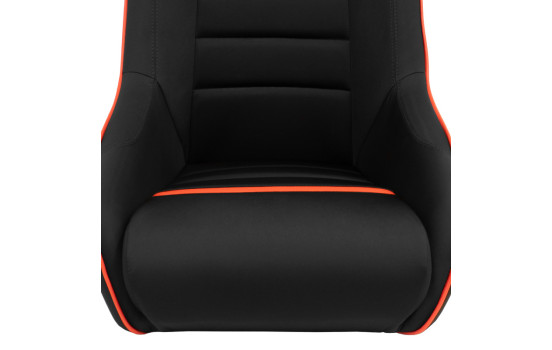 Sports seat 'Classic RS' - Black/Red - Fixed backrest + Integrated headrest - incl. sleds, Image 7