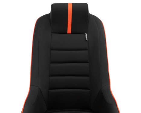 Sports seat 'Classic RS' - Black/Red - Fixed backrest + Integrated headrest - incl. sleds, Image 8