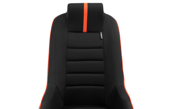 Sports seat 'Classic RS' - Black/Red - Fixed backrest + Integrated headrest - incl. sleds, Image 8