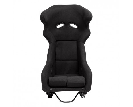 Sports seat 'FS' - Black - Fixed polyester backrest, Image 3