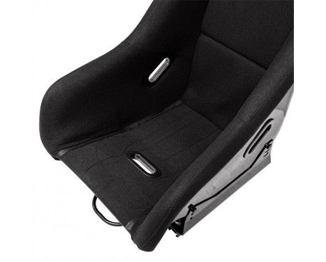 Sports seat 'FS' - Black - Fixed polyester backrest, Image 8