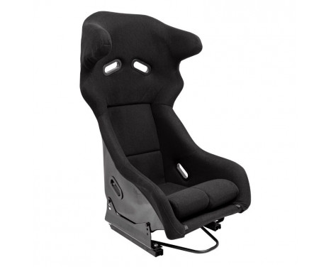 Sports seat 'FS' - Black - Fixed polyester backrest