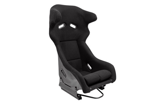 Sports seat 'FS' - Black - Fixed polyester backrest