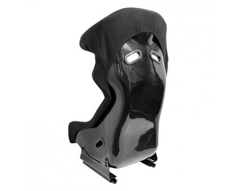 Sports seat 'FS' - Black - Fixed polyester backrest, Image 2