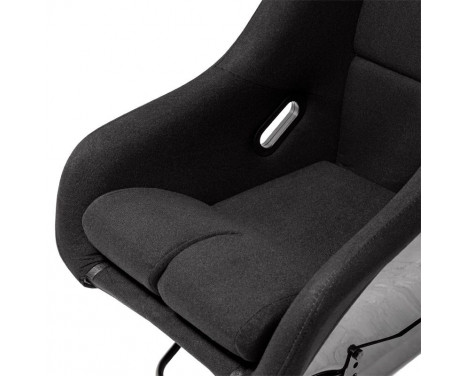 Sports seat 'FS' - Black - Fixed polyester backrest, Image 5